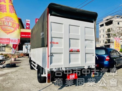 三期堅達！長軸11呎半！電動升降帆布！五呎雙芯尾門！可全貸！大甲在地深耕27年老店！