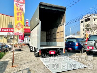 三期堅達！長軸11呎半！電動升降帆布！五呎雙芯尾門！可全貸！大甲在地深耕27年老店！