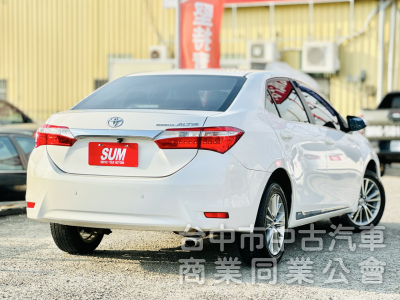 15年式豪華版！一手車！里程僅10萬公里！定速 恆溫 藍芽 數位電視 倒車顯影 原鈑件！可全貸！大甲在地深耕30年老店！