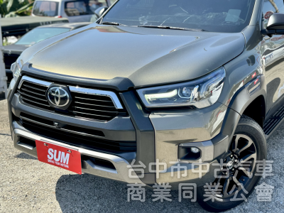 一手車！原廠保養！柴油4WD！車斗捲簾！ACC跟車 環景 通風座椅 CarPlay！原鈑件！可全貸！大甲在地30年老店！