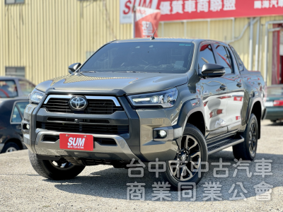 一手車！原廠保養！柴油4WD！車斗捲簾！ACC跟車 環景 通風座椅 CarPlay！原鈑件！可全貸！大甲在地30年老店！