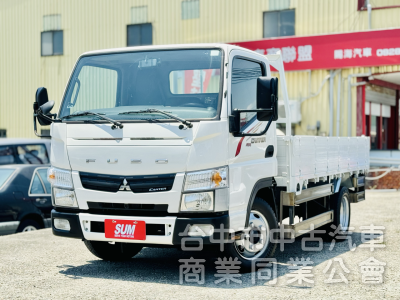 低里程！全新車斗！僅跑11萬！長軸11呎半！原廠防捲入護欄！免尿素！載重五噸！無限速！可全貸！大甲在地深耕30年老店！