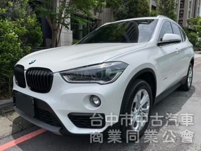 汎亞汽車 BMW X1 SDRIVE20i 全車原鈑 完美車況 超低里程