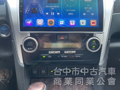 2015 Camry 原版件、頂級版 雙前通風座椅、後座電動座椅、駕駛記憶功能 油電超級省