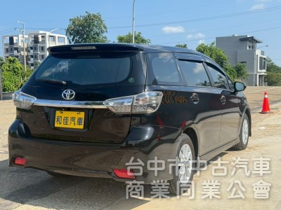 2014 wish 認證美車，空間大七人座 超級省，妥善率高