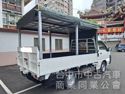 2022年出廠得利卡 五面帆布+尾門 里程4萬多