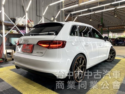 新達汽車 2015年 AUDI A3 sportback 1.8 換檔撥片 HID頭燈 可全貸