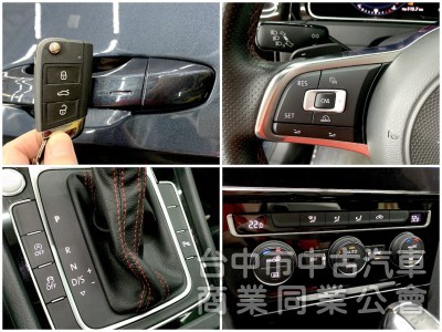 新達汽車 2017年 福斯 GTI 7.5代 液晶儀表 CARPLAY 定速 可全貸