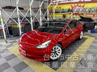 新達汽車 2021年 TESLA Model 3 LR TPC 烈焰紅 可全貸