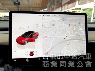 新達汽車 2022年 TESLA Model 3 LR 後座觸控螢幕 可全貸 長旅程版