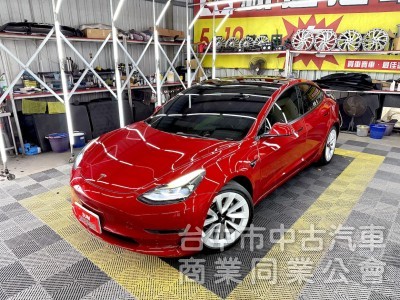 新達汽車 2022年 TESLA Model 3 LR 後座觸控螢幕 可全貸 長旅程版