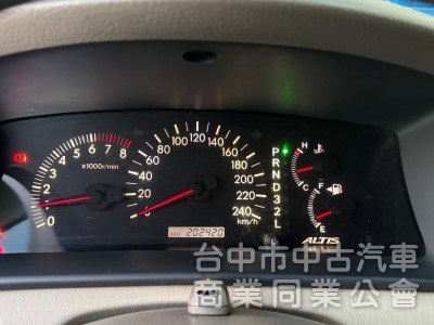 2005 Altis 1.8 G 跑二十萬