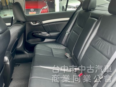 Honda Civic 2014款 自排 1.8L/K14 天窗VTI-S 大螢幕 實跑6萬 認證車 嚴選