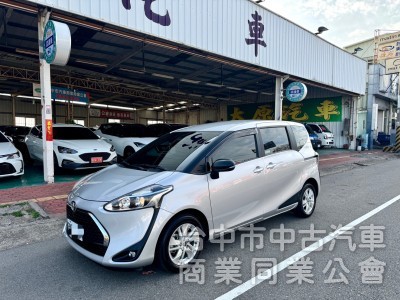 Toyota Sienta 2021款 自排 1.8L小休旅 豪華 電動滑門 五人座 已認證 可全貸