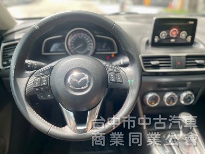 Mazda 3 2016款 自排 2.0L 一手車 原廠保養 CARPLAY 定速 原裝進口