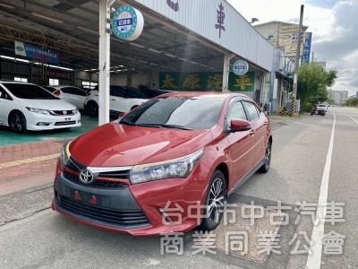 Toyota Corolla Altis X 2016款 自排 1.8L 里程10萬