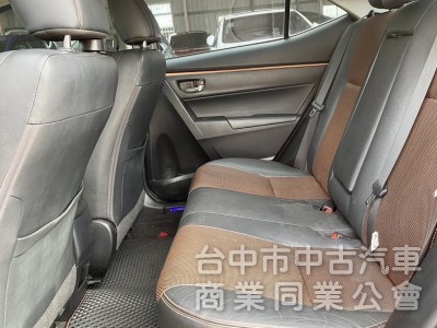 Toyota Corolla Altis X 2016款 自排 1.8L 里程10萬