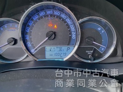 Toyota Corolla Altis X 2016款 自排 1.8L 里程10萬