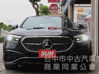 全網最低價保證實車實價⭕W214大改款 E350 四輪傳動版本✅P20輔助駕駛✅多光束頭燈✅夜色套件✅抬頭顯示器✅全新車