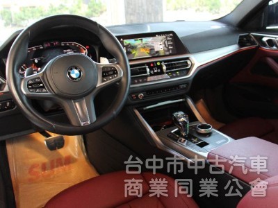 正22年出廠420I COUPE⭕全車消光白貼膜⭕小改款尾燈⭕原鈑件✅黃金眼大燈✅水晶排檔桿✅5AU輔助✅外觀空力套件✅