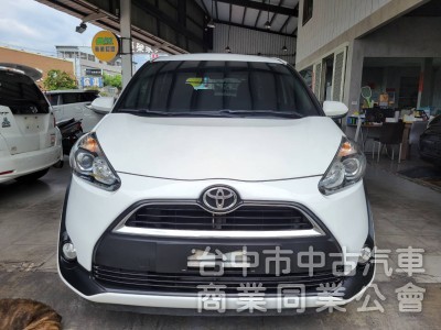 2017年 SIENTA 1500CC 白色 全車原漆原鈑件，一手車，可認證，可全額貸款。