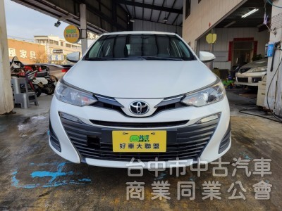 2018年 Vios 經典版，皮椅，鋁圈，電折，認證車，原廠保養，車況超棒，月付3999