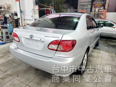 2004 年 豐田 Altis 1800cc G版 ，不敗神車，天窗，恆溫， 黑內裝，車況超級好，可直接環島。