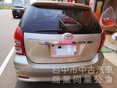 2005 年 Wish G版 七人座 低里程12萬，安卓機倒車顯影，行車記錄器，黑內裝，全新隔熱紙，九成新輪胎