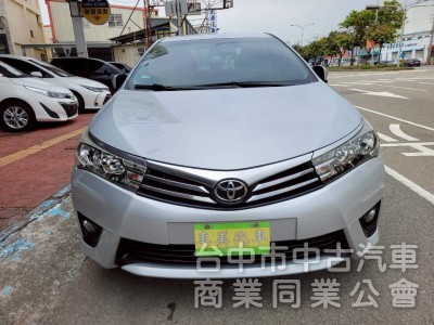 2014 年 Altis 經典版，恆溫，定速，原鈑件，引擎安靜無漏油，保養紀錄完整，可全額貸款。