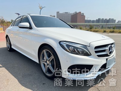 2015年 總代理 M-BENZ C-Class Sedan C250 AMG Line 超美車 原鈑件 里程保證