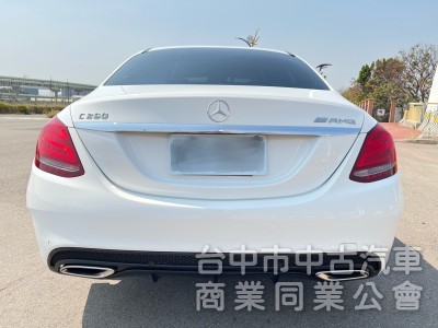 2015年 總代理 M-BENZ C-Class Sedan C250 AMG Line 超美車 原鈑件 里程保證