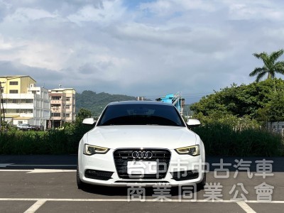 2014．AUDI．A5．白色