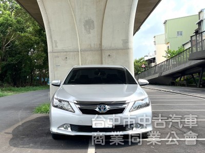 2012．Toyota．Camry Hybrid．銀色