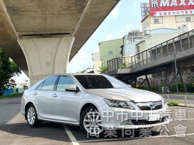 2012．Toyota．Camry Hybrid．銀色