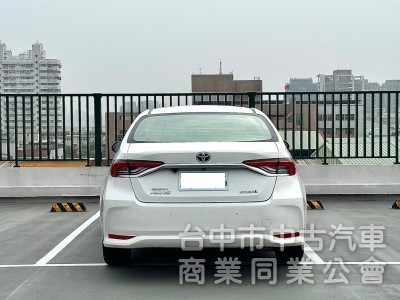 2021．Toyota．Altis Hybrid．白色