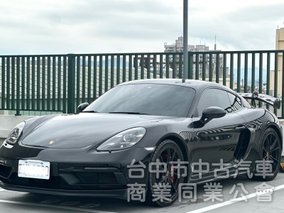 2019．Cayman 718 GTS．黑色