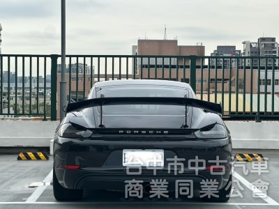 2019．Cayman 718 GTS．黑色