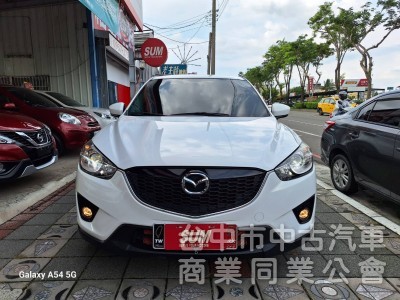 2013.11月出廠CX-5新車價129.9萬 現在只要34.8萬.一手自用台中車.實跑13萬公里.YES認證車