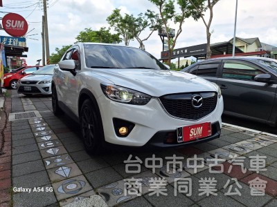 2013.11月出廠CX-5新車價129.9萬 現在只要34.8萬.一手自用台中車.實跑13萬公里.YES認證車