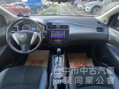 2014年 Nissan Tiida 5D Turbo 1.6 原鈑件 恆溫 I-key 導航 社會新鮮人優質的代步首選