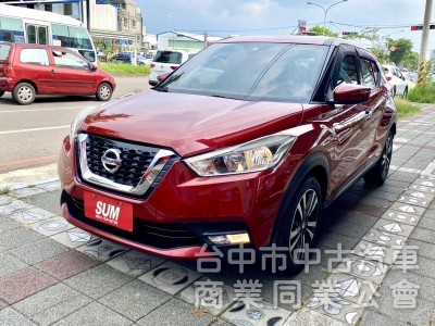 2019年 Nissan KICKS 1.5 豪華版 原鈑件認證車 僅跑2萬公里 I-Key  恆溫 熱門跨界小休旅首選