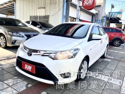 2015年 TOYOTA VIOS 1.5 省油省稅好維護 影音螢幕 倒車顯影 數位電視 都會代步小車首選