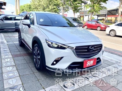 2019年式 Mazda CX-3 2.0 SKY-G 旗艦版 原鈑件 僅跑4萬公里 ACC 定速 市場熱銷日系進口休旅