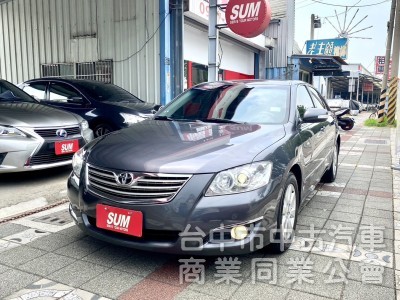 2007年 Toyota  Camry  2.0  E版 里程少 黑內裝 HID頭燈 雙區恆溫 妥善率高的國民家庭房車