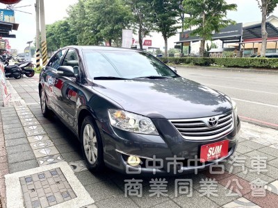 2007年 Toyota  Camry  2.0  E版 里程少 黑內裝 HID頭燈 雙區恆溫 妥善率高的國民家庭房車