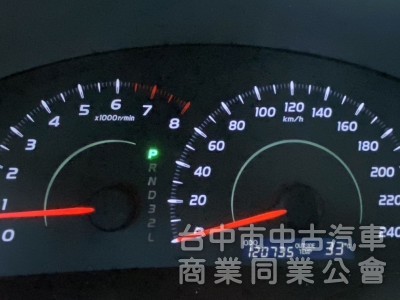 2007年 Toyota  Camry  2.0  E版 里程少 黑內裝 HID頭燈 雙區恆溫 妥善率高的國民家庭房車