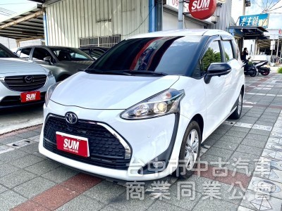 2022年 TOYOTA SIENTA 1.8 七人座 豪華+版 只跑1萬公里 雙電滑門 影音精裝升級 原廠保固中