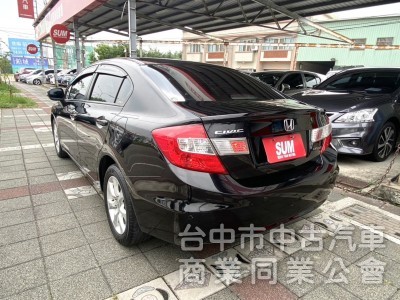 2012年 HONDA  Civic  K14  1.8  VTi 原鈑件 恆溫 定速 舒適好開 養護不費心 經典不敗款