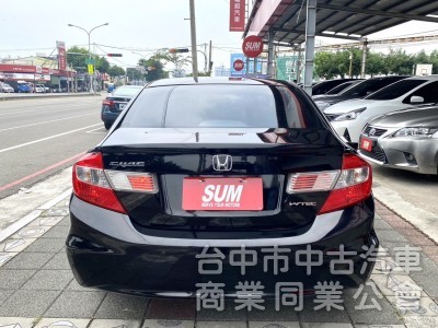 2012年 HONDA  Civic  K14  1.8  VTi 原鈑件 恆溫 定速 舒適好開 養護不費心 經典不敗款