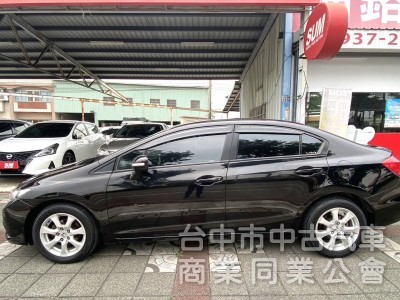 2012年 HONDA  Civic  K14  1.8  VTi 原鈑件 恆溫 定速 舒適好開 養護不費心 經典不敗款